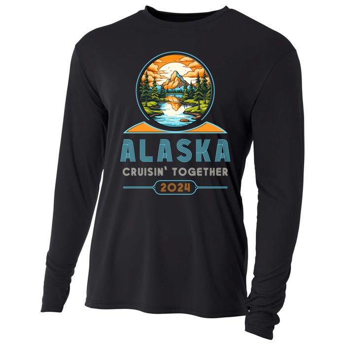 Alaska Cruise Wear Alaska Design Alaska Cruise 2024 Group Cooling Performance Long Sleeve Crew