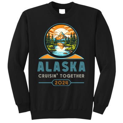 Alaska Cruise Wear Alaska Design Alaska Cruise 2024 Group Tall Sweatshirt