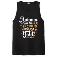 Autumn Came With Wind And Gold Graphic PosiCharge Competitor Tank