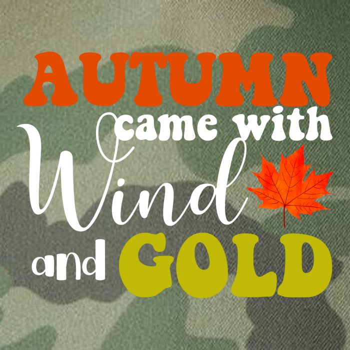 Autumn Came With Wind And Gold Legacy Tie Dye Trucker Hat