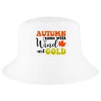 Autumn Came With Wind And Gold Cool Comfort Performance Bucket Hat