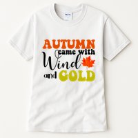 Autumn Came With Wind And Gold Tall T-Shirt