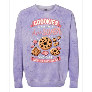 Amazing Christmas Xmas Cookie Baking Clothing Colorblast Crewneck Sweatshirt