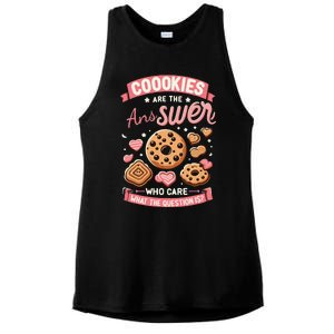 Amazing Christmas Xmas Cookie Baking Clothing Ladies PosiCharge Tri-Blend Wicking Tank