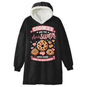 Amazing Christmas Xmas Cookie Baking Clothing Hooded Wearable Blanket