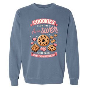 Amazing Christmas Xmas Cookie Baking Clothing Garment-Dyed Sweatshirt