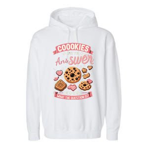 Amazing Christmas Xmas Cookie Baking Clothing Garment-Dyed Fleece Hoodie