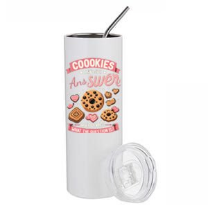 Amazing Christmas Xmas Cookie Baking Clothing Stainless Steel Tumbler