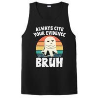 Always Cite Your Evidence Bruh Halloween English Teacher PosiCharge Competitor Tank