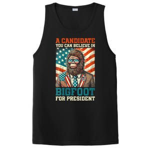 A Candidate You Can Believe In Bigfoot For President 2024 PosiCharge Competitor Tank