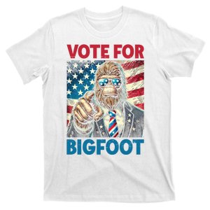 A Candidate You Can Believe In Bigfoot For President 2024 T-Shirt