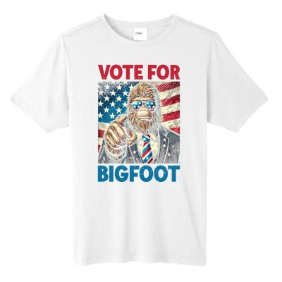 A Candidate You Can Believe In Bigfoot For President 2024 Tall Fusion ChromaSoft Performance T-Shirt