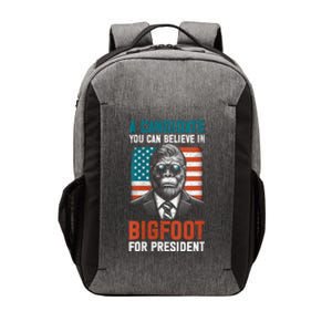 A Candidate You Can Believe In Bigfoot For President 2024 Vector Backpack