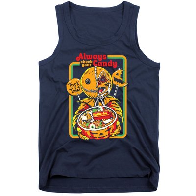 Always Check Your Candy Trick Or Treat, Funny Halloween Tank Top