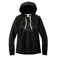 Always Cite Your Evidence Bruh Retro English Teacher Women's Fleece Hoodie