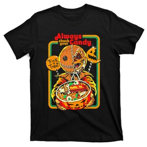 Always Check Your Candy Trick Or Treat, Funny Halloween Tee T-Shirt