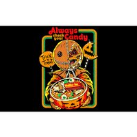 Always Check Your Candy Trick Or Treat, Funny Halloween Tee Bumper Sticker