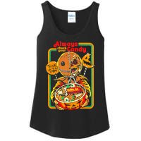 Always Check Your Candy Trick Or Treat, Funny Halloween Tee Ladies Essential Tank