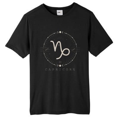 Aesthetic Capricorn Zodiac Sign Astrological Stars Celestial Tall Fusion ChromaSoft Performance T-Shirt