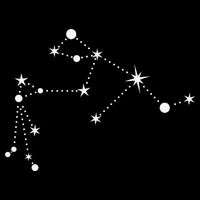 Aquarius Constellation Zodiac 16 in Basic Backpack