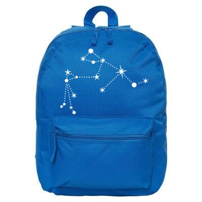 Aquarius Constellation Zodiac Gift 16 in Basic Backpack