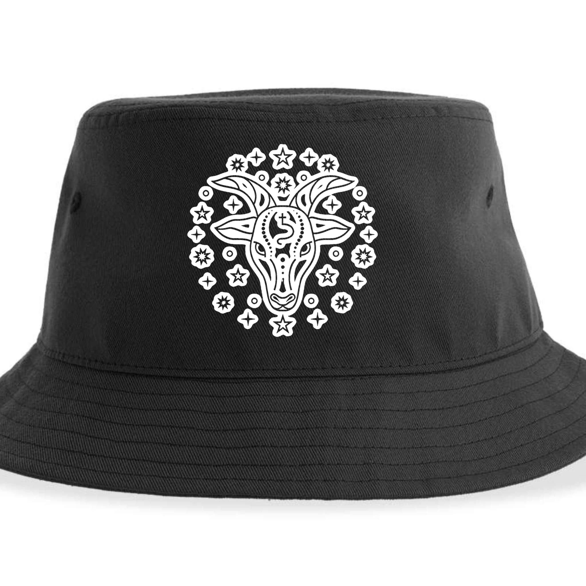 Astrology Capricorn Zodiac Sign Gift Sustainable Bucket Hat