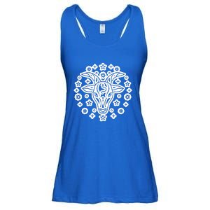 Astrology Capricorn Zodiac Sign Gift Ladies Essential Flowy Tank