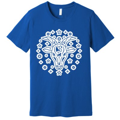 Astrology Capricorn Zodiac Sign Gift Premium T-Shirt
