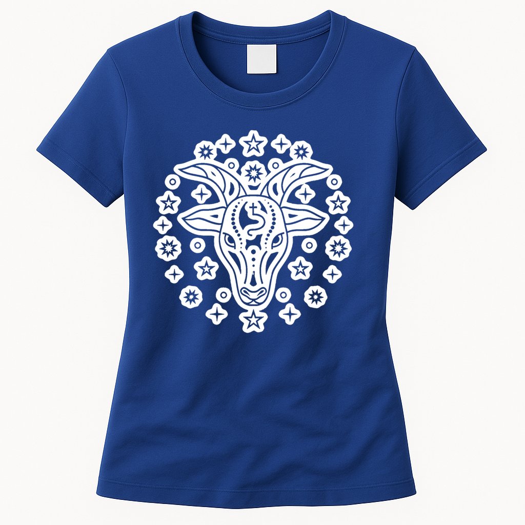 Astrology Capricorn Zodiac Sign Gift Womens T-Shirt