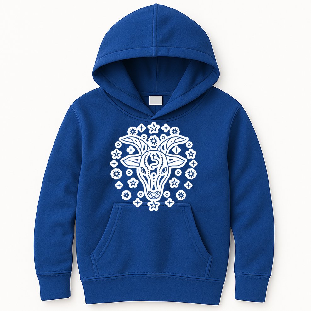 Astrology Capricorn Zodiac Sign Gift Kids Hoodie