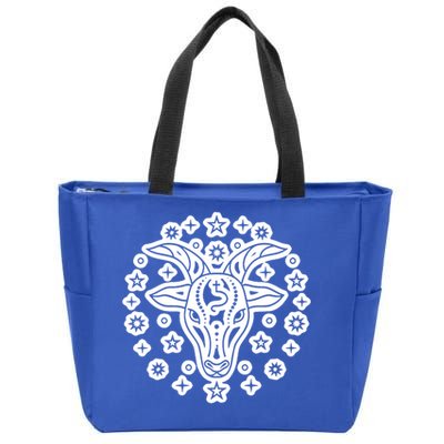 Astrology Capricorn Zodiac Sign Gift Zip Tote Bag