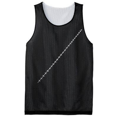 Anime Cosplay Zoro Chest Scar Mesh Reversible Basketball Jersey Tank