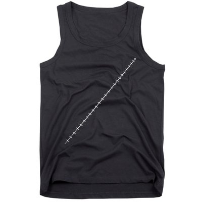 Anime Cosplay Zoro Chest Scar Tank Top