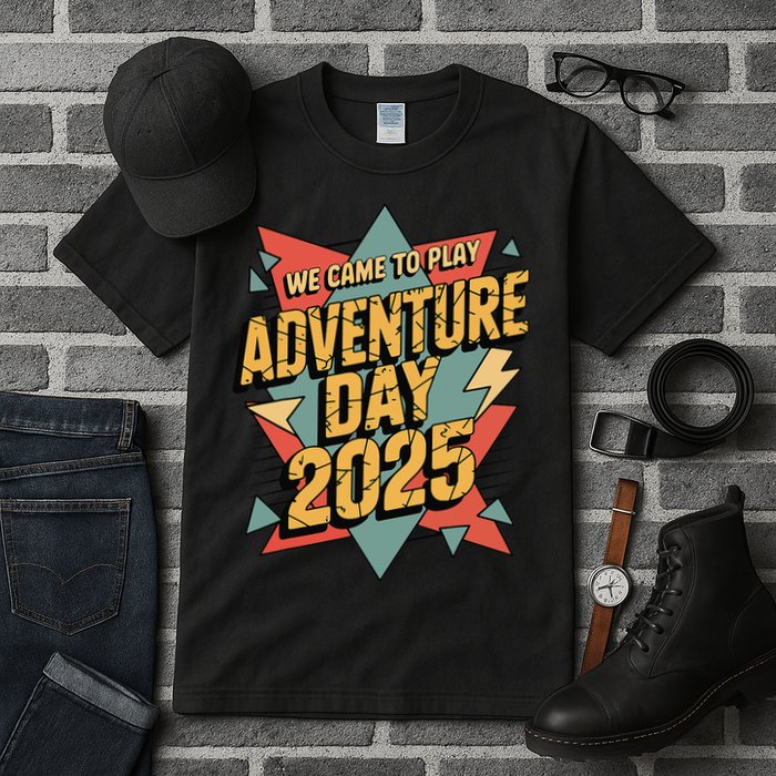 Adventure Day 2025 Version Two For Girl Tall T-Shirt