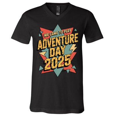 Adventure Day 2025 Version Two For Girl V-Neck T-Shirt