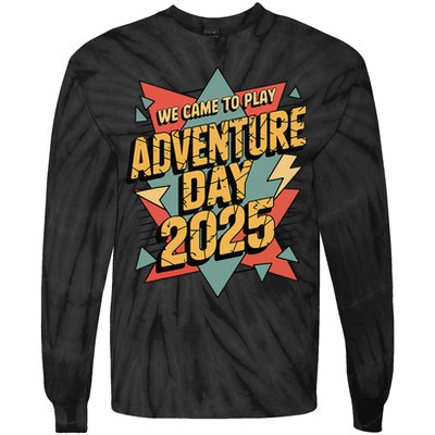 Adventure Day 2025 Version Two For Girl Tie-Dye Long Sleeve Shirt