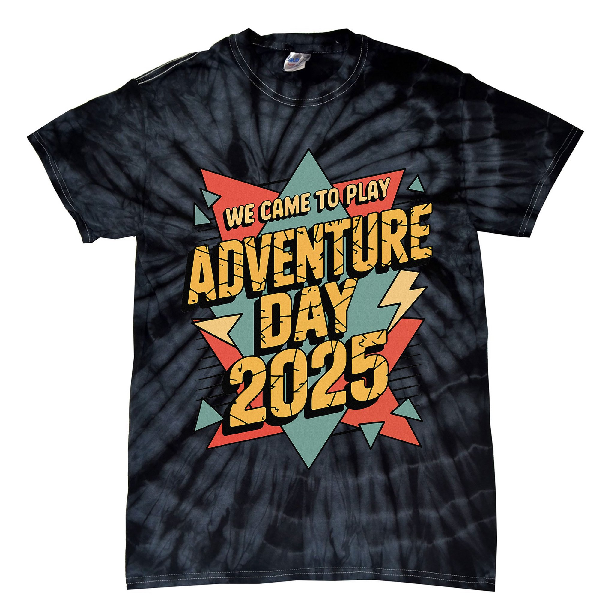 Adventure Day 2025 Version Two For Girl Tie-Dye T-Shirt
