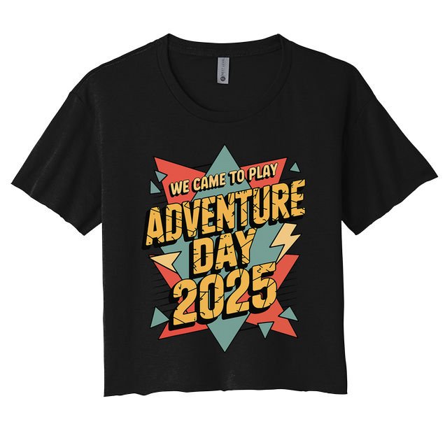 Adventure Day 2025 Version Two For Girl Crop Top