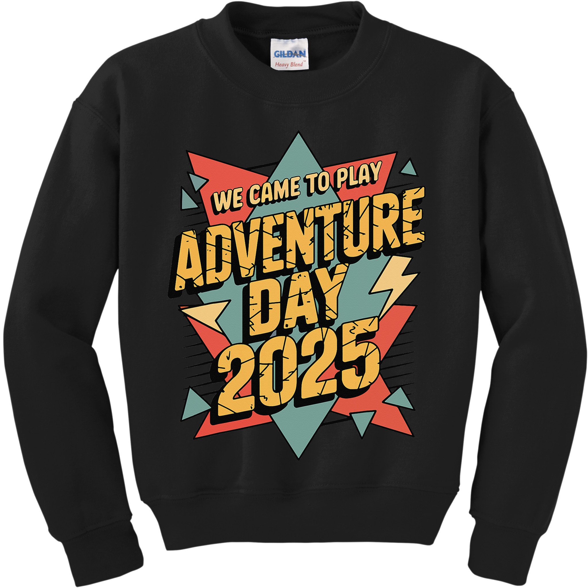 Adventure Day 2025 Version Two For Girl Kids Sweatshirt