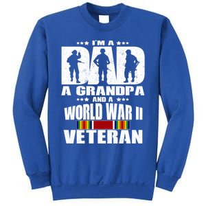 A Dad A Grandpa And A World War 2 Veteran Gift Sweatshirt