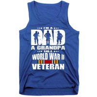 A Dad A Grandpa And A World War 2 Veteran Gift Tank Top