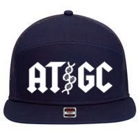 Atgc Dna 7 Panel Mesh Trucker Snapback Hat