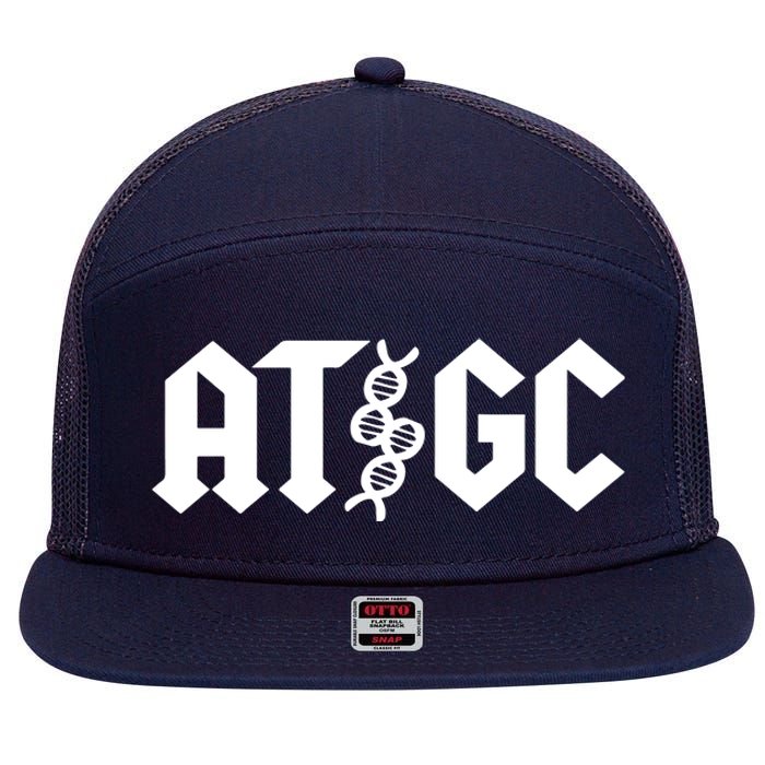 Atgc Dna 7 Panel Mesh Trucker Snapback Hat