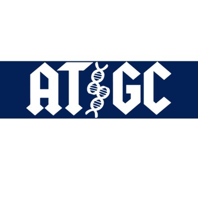 Atgc Dna Bumper Sticker