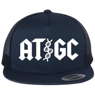 Atgc Dna Flat Bill Trucker Hat