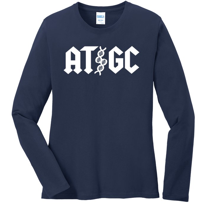 Atgc Dna Ladies Long Sleeve Shirt