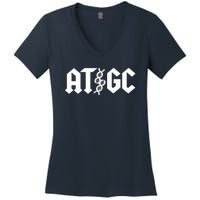 Atgc Dna Women's V-Neck T-Shirt