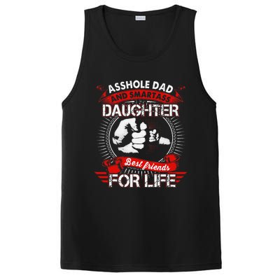 Asshole Dad And Smartass Daughter Best Friend For Life PosiCharge Competitor Tank