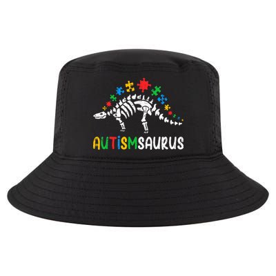Autismsaurus Dinosaur Autism Awareness Cool Comfort Performance Bucket Hat