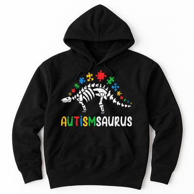 Autismsaurus Dinosaur Autism Awareness Hoodie